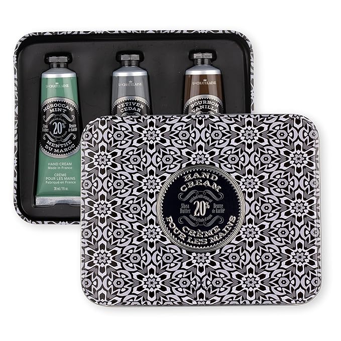 La Chatelaine Hand Cream Unisex Gift Set, Ready-To-Gift Hand Lotion, Travel Size - Image 8