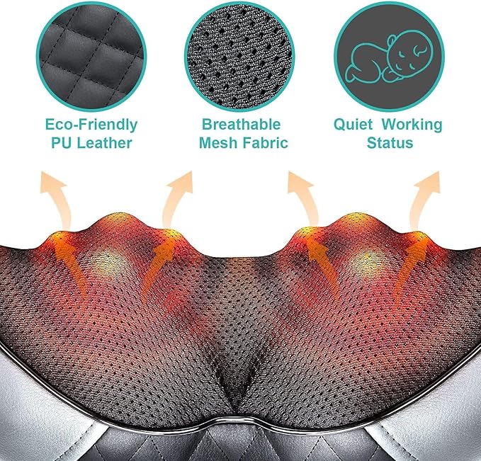 Medcursor Neck Massager, Portable Electric Shiatsu Back Massage Device - Image 5