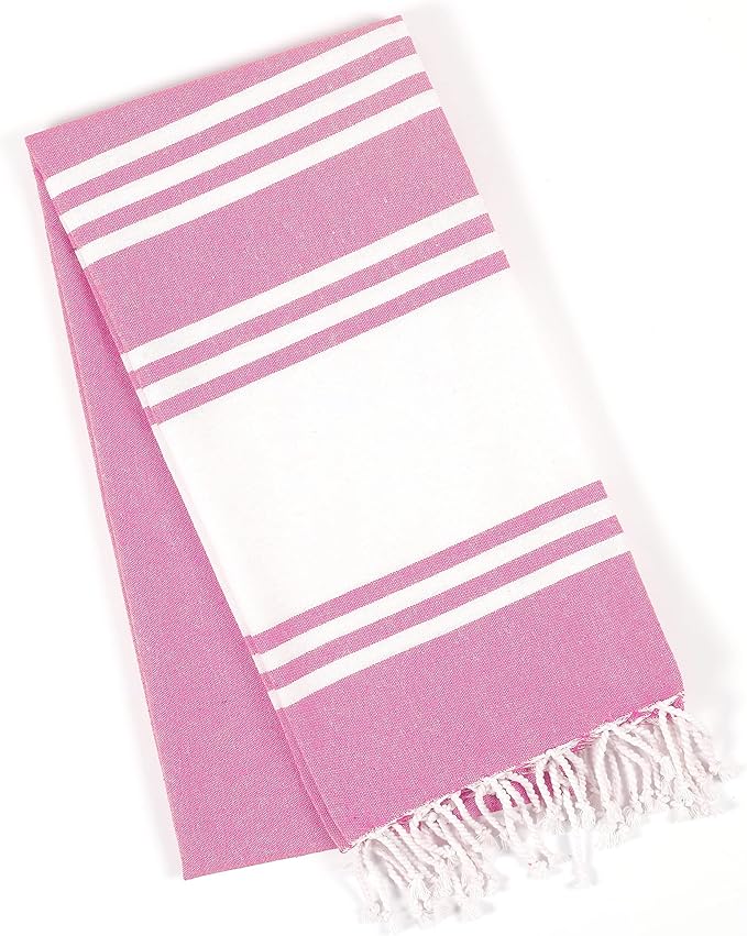 Goroly Home Cotton Turkish Peshtemal Beach Towel, Extra Large, Thin Quick Dry - Image 6