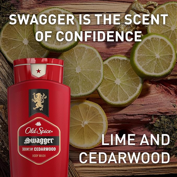 Old Spice Refreshing Body Wash for Men, 3X Defense, 24/7 Shower Fresh - Image 7