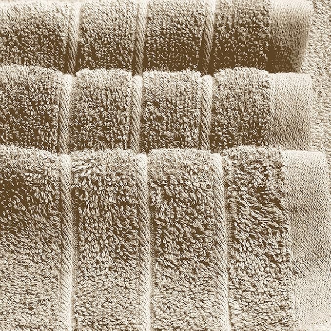 Tens Towels Pack of 8 Towels Set, 2 Extra Large Bath, 2 Hand, 4 Washcloths - Image 6