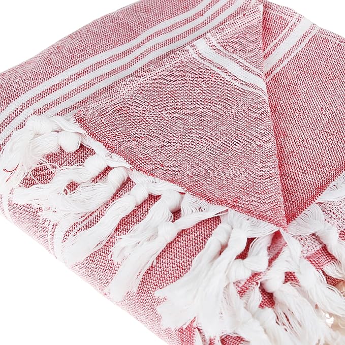 Beach Towel | Cotton Beach Towels, Sand Free, Highly Absorbent, Quick Dry - Image 4