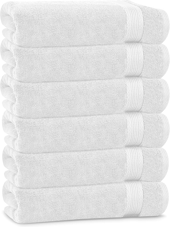 Linteum Textile Supply Luxury Hair Towels 100% Ring Spun Cotton Towel by LinteumTextileSupply