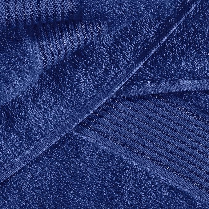 Belizzi Home Cotton 2 Pack Oversized Bath Sheet 35x70, Large Bath Sheet - Image 2