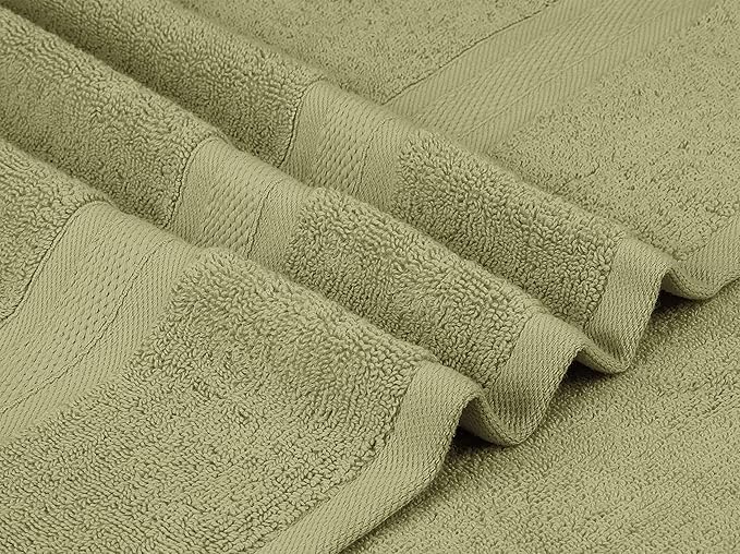 Towel and Linen Mart 4 Pieces Bath Towel Sets - Image 5