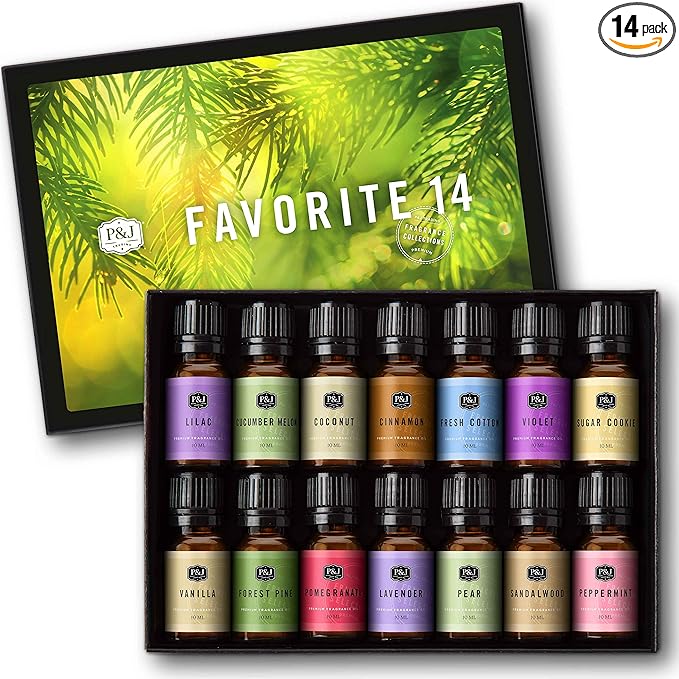 P&J Trading Fragrance Oil Favorite Set | Candle Scents by PJTrading