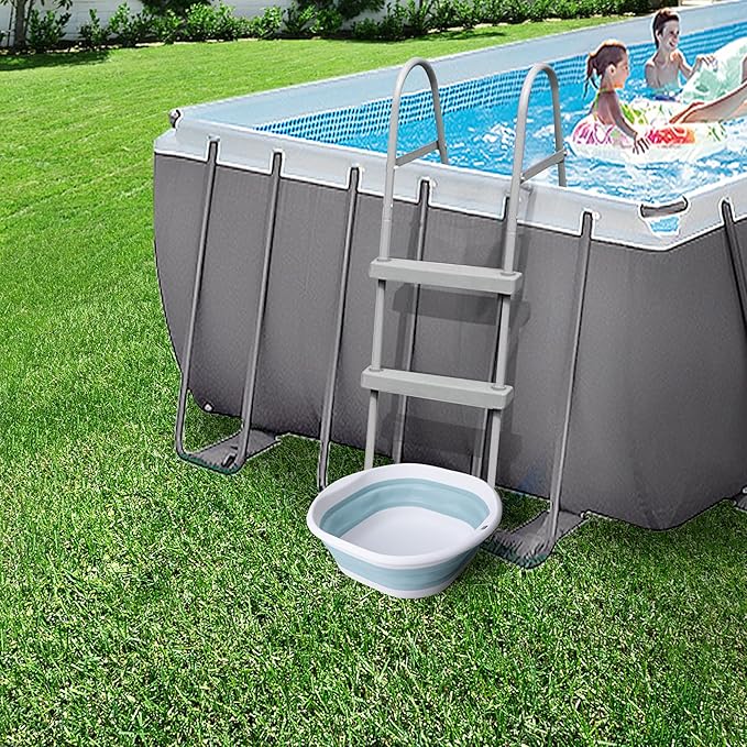 Tlswshsy Portable Pool Foot Bath, Collapsible Pool Foot Wash Basin Tub - Image 6