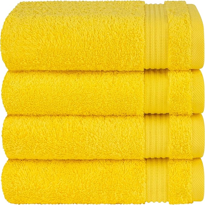 Cotton Paradise Hand Towels for Bathroom, 100% Cotton Turkish 4 Piece Hand - Image 5