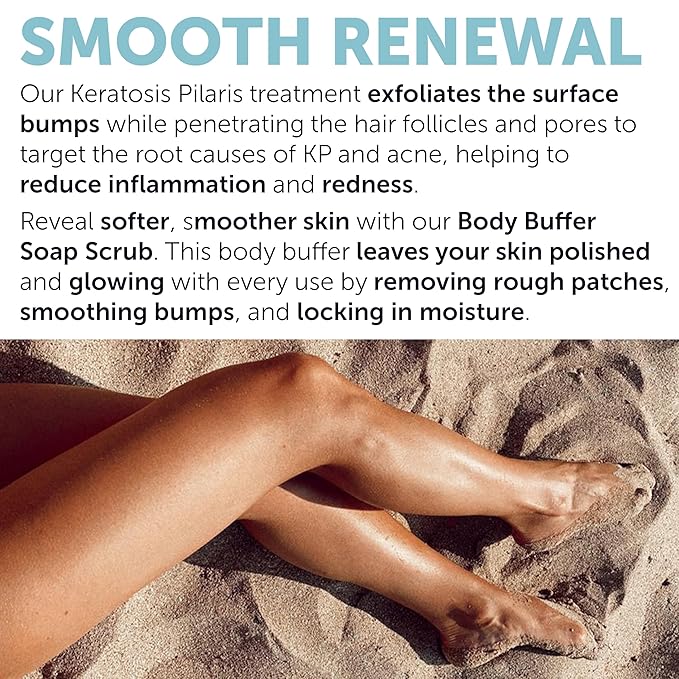 Body Soap for Keratosis Pilaris | Exfoliating Soap Scrub - Image 6