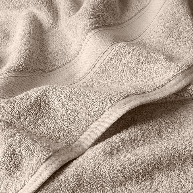 SUPERIOR Egyptian Cotton Pile 6 Piece Towel Set, Includes 2 Bath, 2 Hand - Image 4