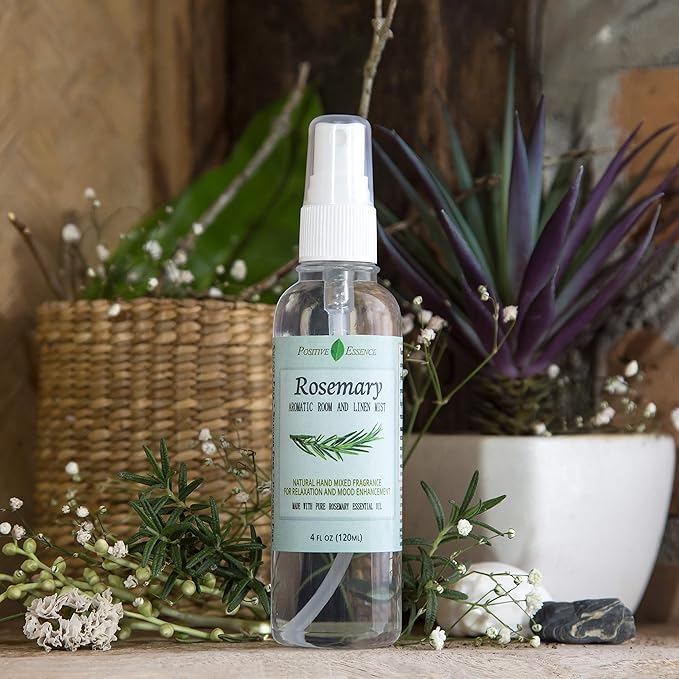 Rosemary Linen & Room Spray, Natural Aromatic Spray Made - Image 2