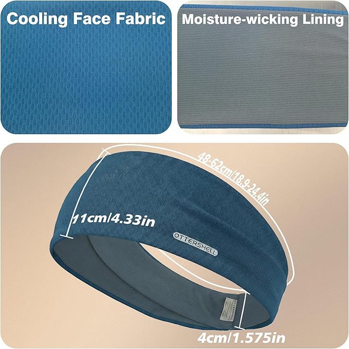 Anti-Slip & Ultra-Light Wide Headband - Image 3