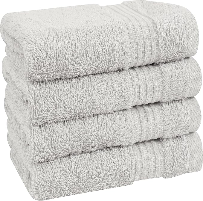 Cotton Paradise 100% Cotton Turkish Washcloth Set - Image 3