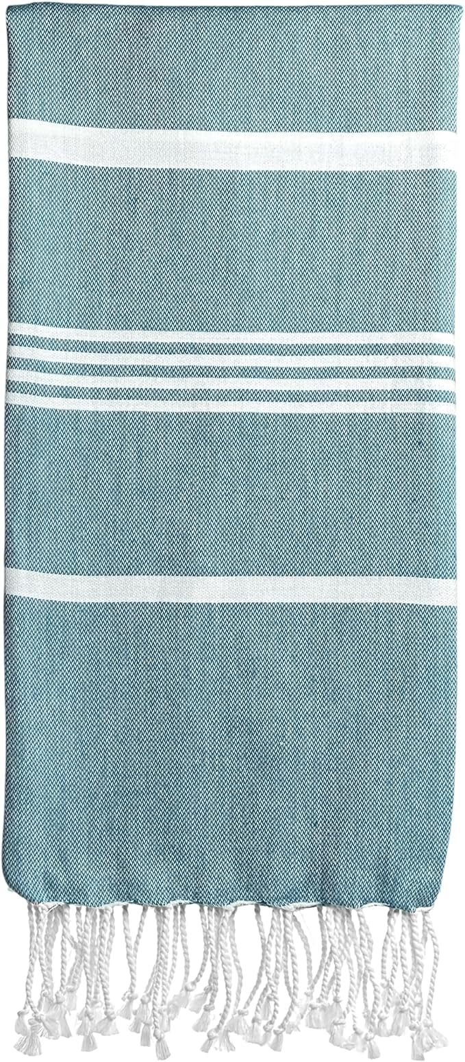 Beach Towel 100% Cotton Turkish Beach Towel Adult 38x70 Inch Pre-washed - Image 6