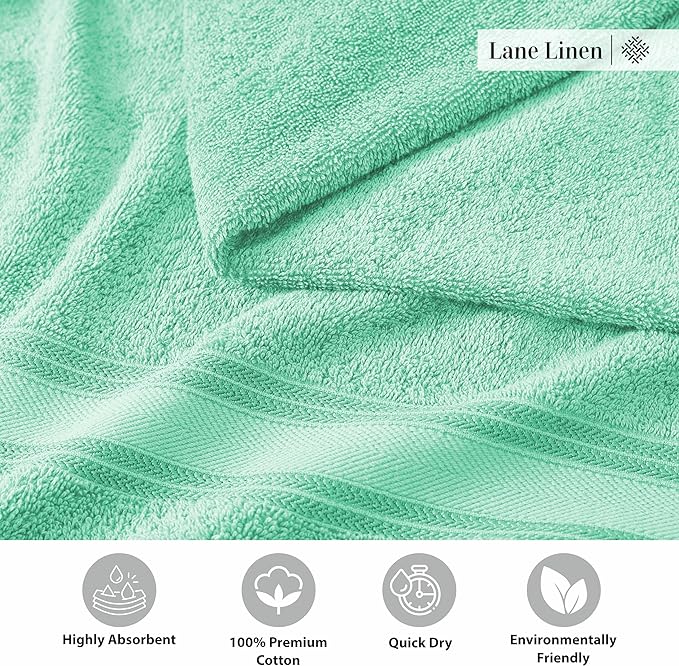 LANE LINEN Luxury Bath Towels Set - Image 5