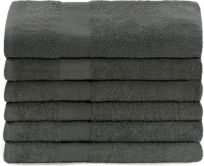 Simpli-Magic Cotton Bath Towels, 6 Pack - Image 3
