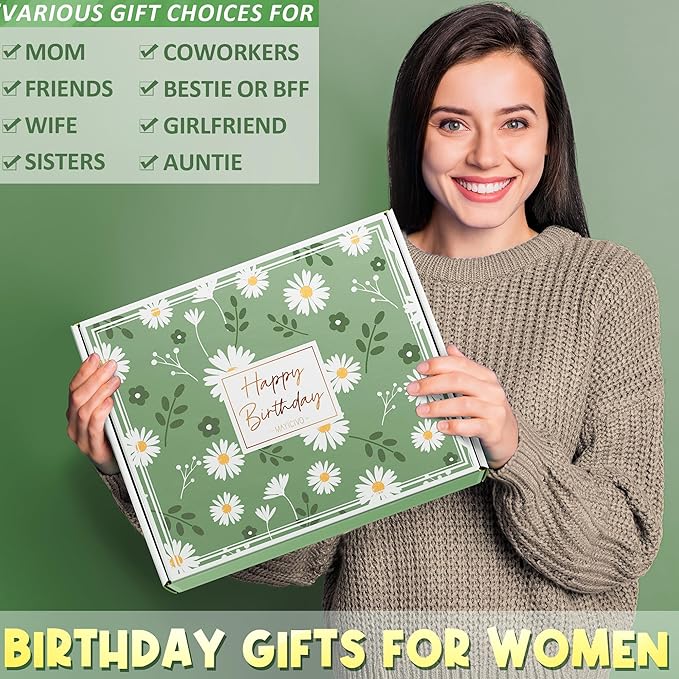 Birthday Gifts for Women Friendship, Unique Happy Birthday Gifts Basket for Mom - Image 3