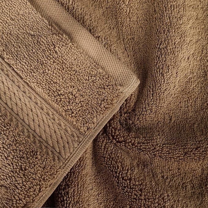 SUPERIOR Egyptian Cotton Pile Bath Sheet Set of 2, Ultra Soft Luxury Towels - Image 5