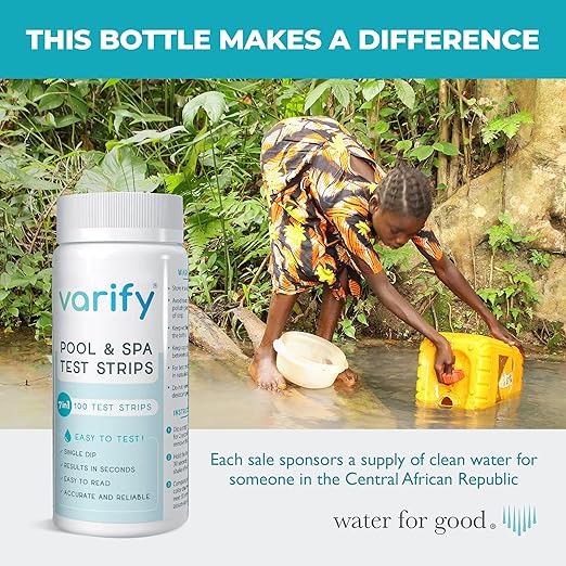 Varify 7 in 1 Pool and Spa Test Strips- Easy to Use Water Testing Kit - Image 7