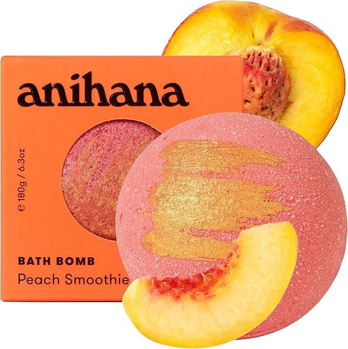 ANIHANA Bath Bomb with Coconut Oil, Paraben Free, Hand-Crafted Luxury Fizzers by Anihana