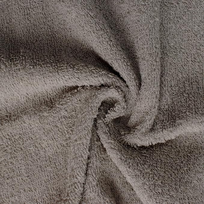 Basic Hand Towels 16x26 Inches – Pack of 12 – Grey Color – Soft and Absorbent - Image 6