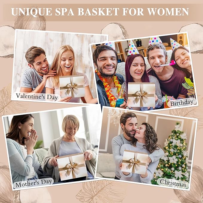Gifts for Women Bath and Body Gift Basket Set for Women, 12 Piece Set of - Image 7
