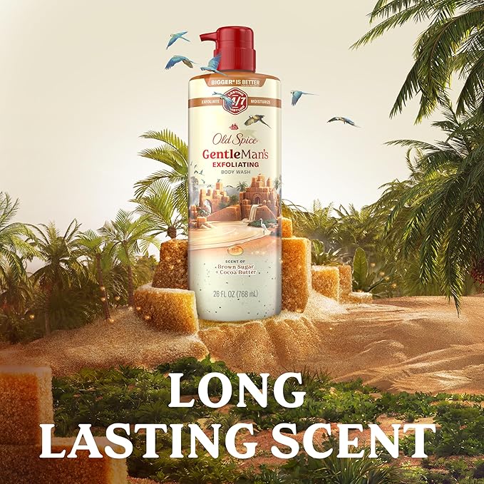 Old Spice GentleMan's Exfoliating & Moisturizing Body Wash - Image 6