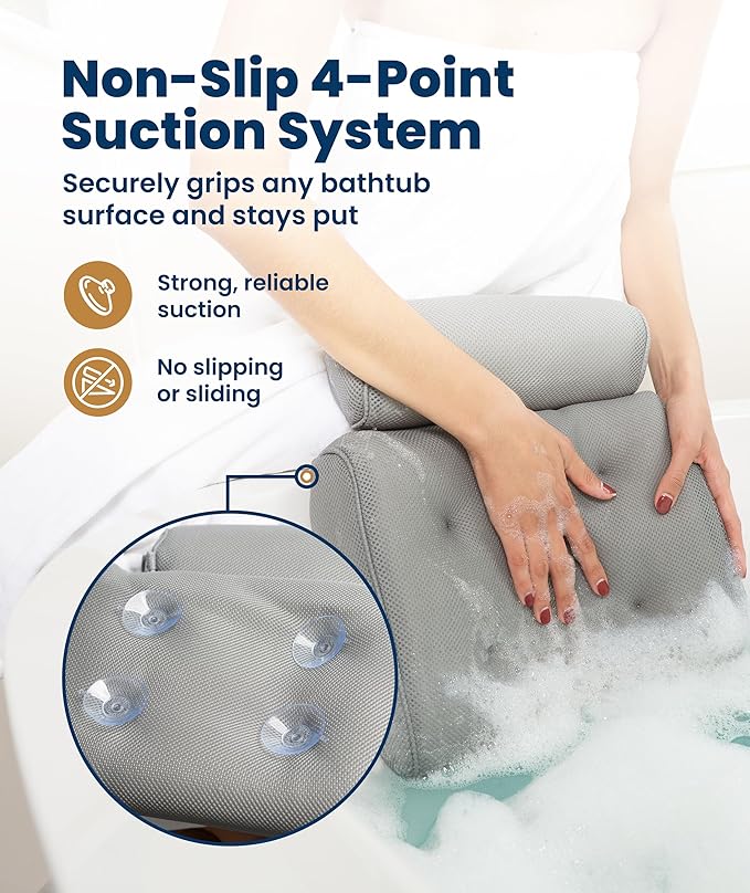 Everlasting Comfort Luxury Bath Pillow - Image 3