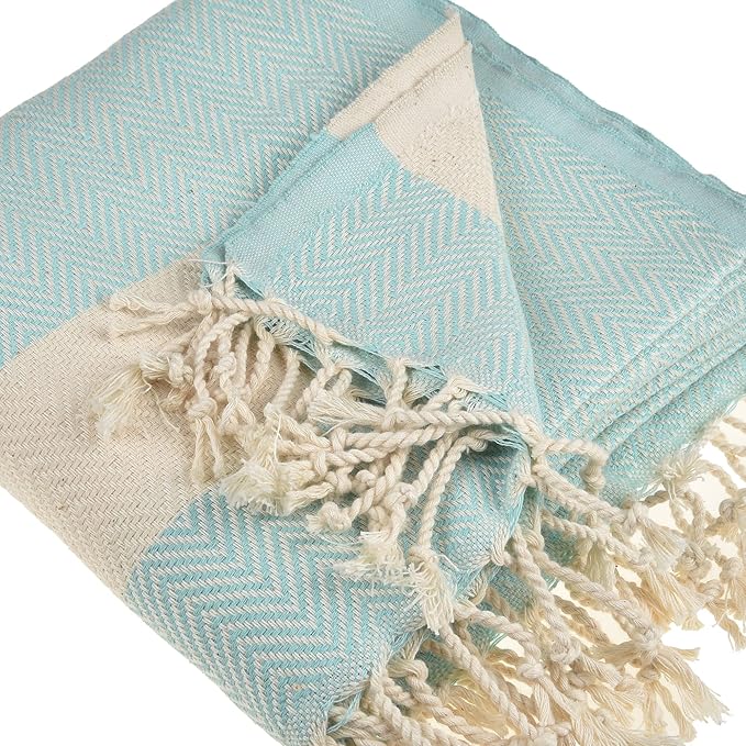 Personalized Embroidered Beach Towel | Throw Blanket, Easy Carry Sand Free - Image 4