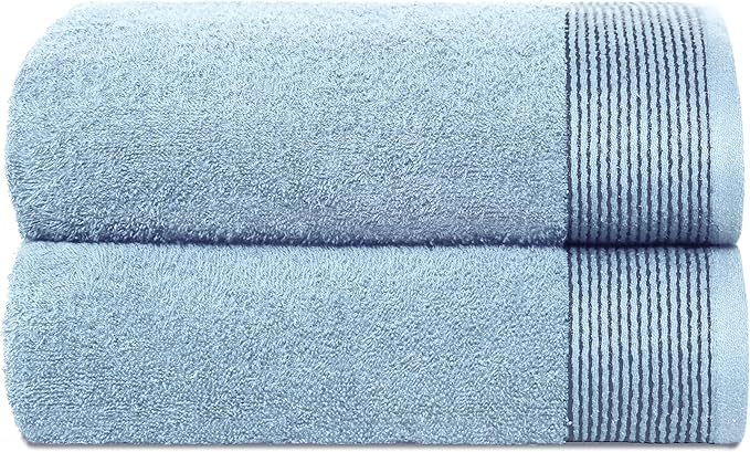 Belizzi Home Ultra Soft 2 Pack Oversized Bath Towel Set 28x55 inches, 100% by Unknown