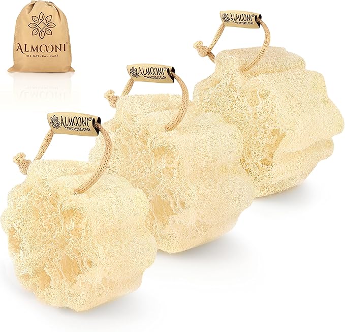 Almooni Mini Natural Loofah Sponge by Almooni