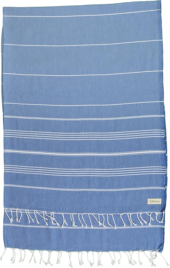 Bersuse 100% Cotton Anatolia XL Throw Blanket Turkish Towel by Bersuse
