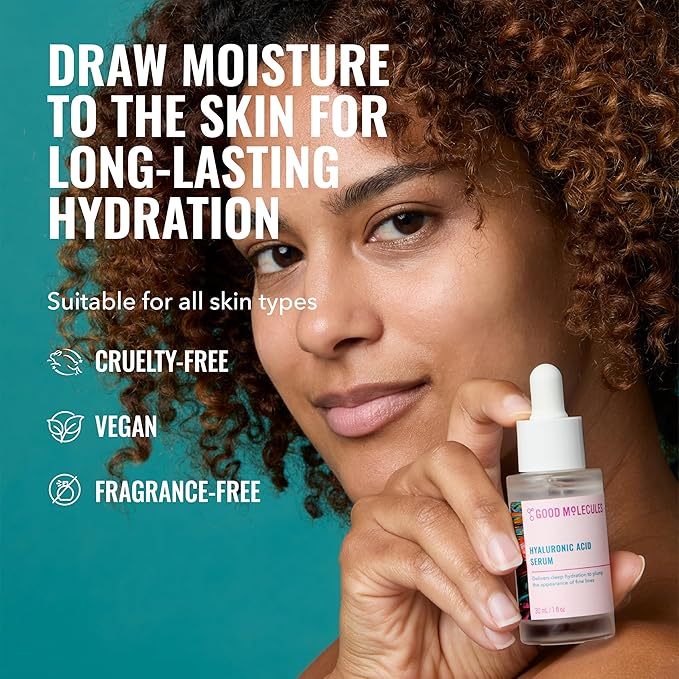 Good Molecules Hyaluronic Acid Serum Pack 3 – 75 ml / 2.5 fl oz Each | - Image 2