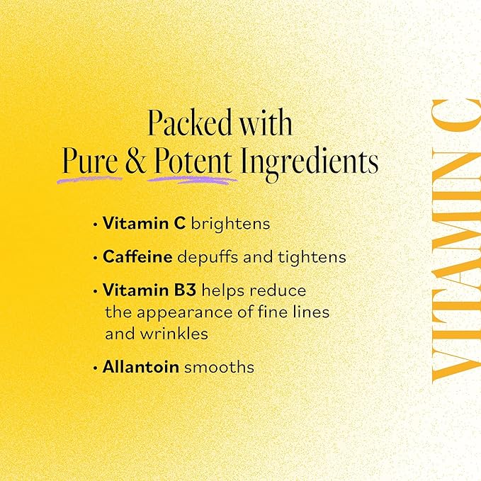 Derma E Vitamin C Bright Eyes Hydro Gel Under Eye Patches - Image 4