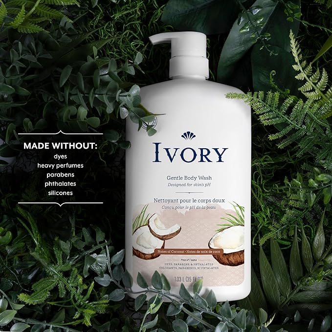 Ivory Body Wash, Designed for the Whole Family, Gentle Formula, Free of Dyes - Image 3