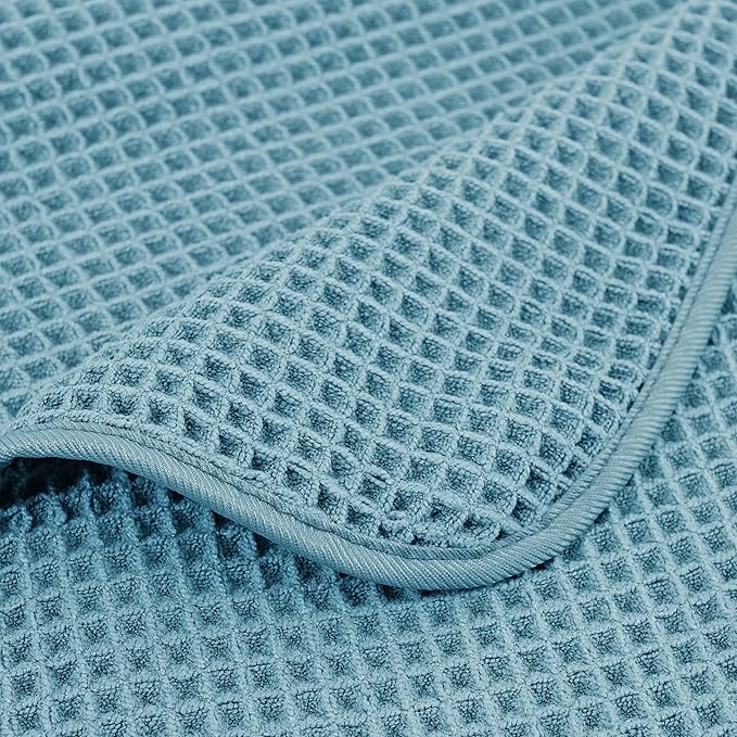 POLYTE 430 GSM Microfiber Oversize Quick Dry Lint Free Bath Towel, 60 x 30 in - Image 7