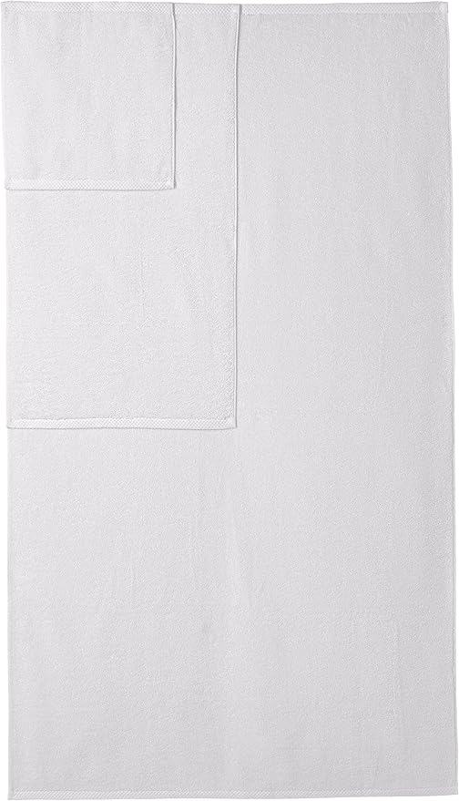 Amazon Basics 100% Cotton Soft Quick-Dry 8-Piece Towel Set, Bath Towels - Image 7