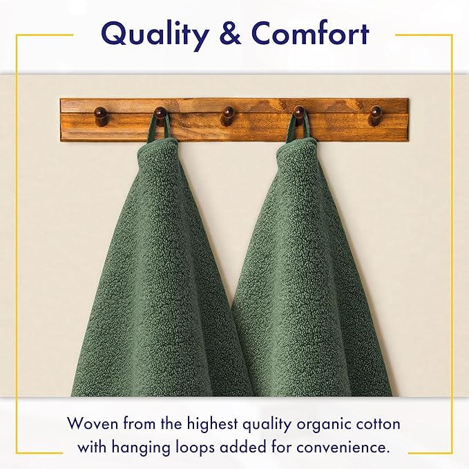 Alusa Home 100% Organic Luxury Bath Sheets - Image 4
