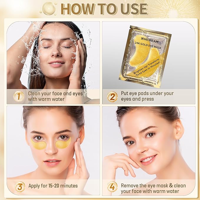 Hicream Golden Under Eye Patches - Image 6