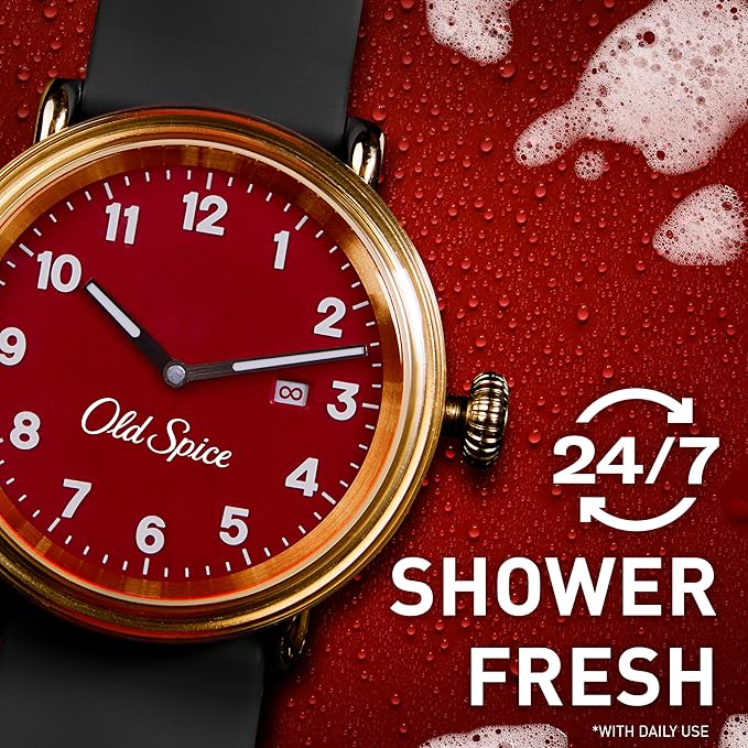 Old Spice Refreshing Body Wash for Men, 3X Defense, 24/7 Shower Fresh - Image 7