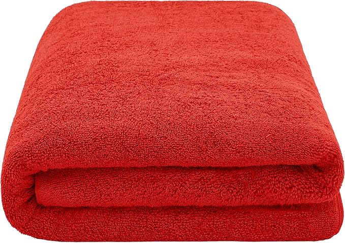 American Soft Linen 100% Cotton 600 GSM Turkish 40x80 Oversized Bath Towel Sheet - Image 6
