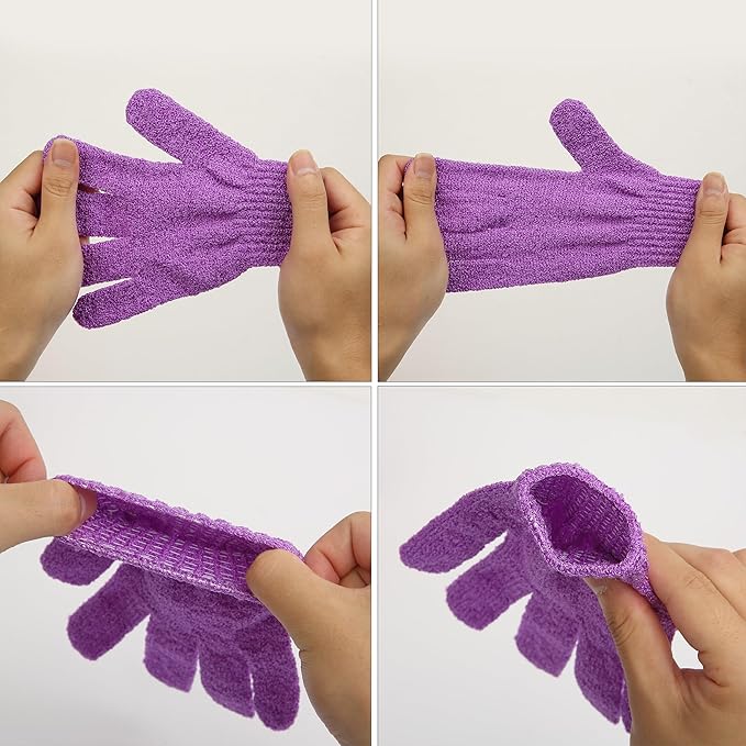 Slick- Exfoliating Gloves, Skin Exfoliator - Image 6