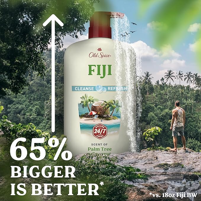 Old Spice Cleansing Body Wash for Men, 24/7 Shower Fresh - Image 7