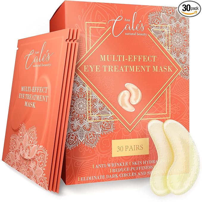 Under Eye Patches for Puffy Eyes Collagen Eye Mask for Dark Circles Gel Under by Ana+Cal%C3%A9s