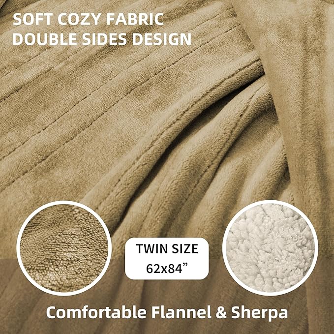 JET'S HOME Heated Blanket Twin 62"x84" - Image 3