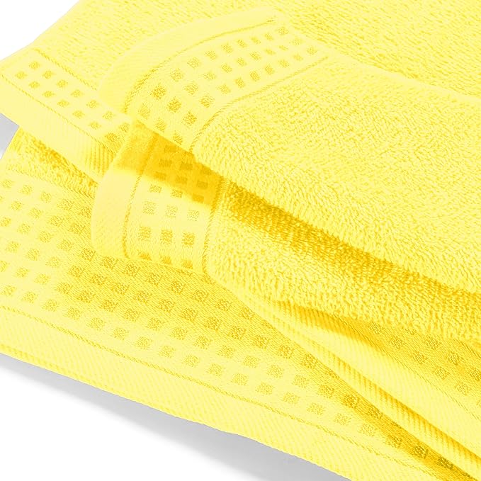 GLAMBURG Ultra Soft 3 Pack Cotton Towel Set, Contains a Bath Towel 28x55 inch - Image 2