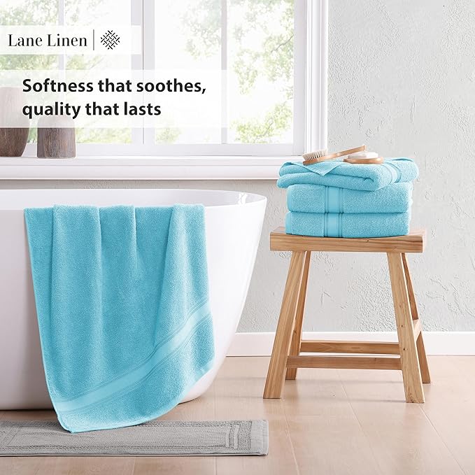 LANE LINEN Extra Large Bath Towels - Image 5