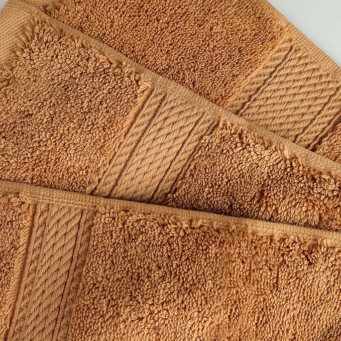Superior Egyptian Cotton Pile Bath Towel Set of 4, Ultra Soft Luxury Towels - Image 6