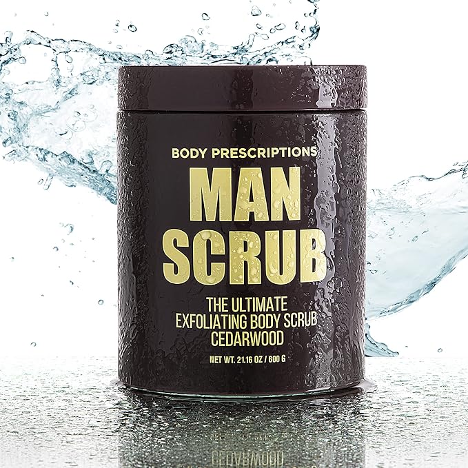 Body Prescriptions Men’s Exfoliating Body Scrub – Ultimate Skin Cleansing Wash - Image 5