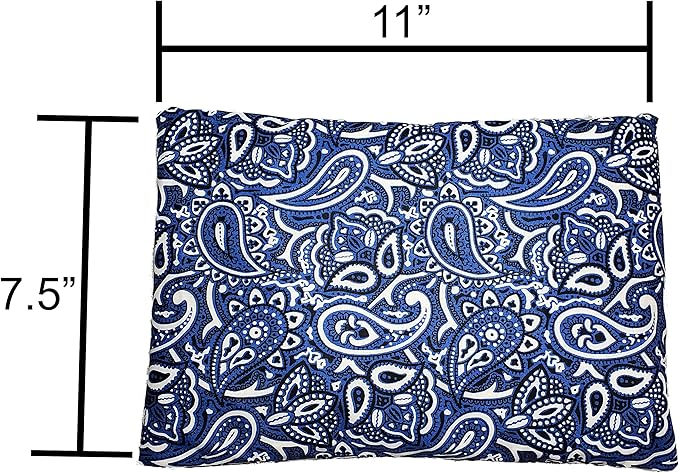Microwavable Corn Filled Heating Pad and Cold Pack/Washable 100% Cotton Cover - Image 3